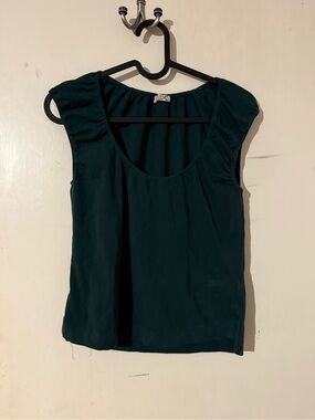 Free People Wear it Out Top in Deep Teal